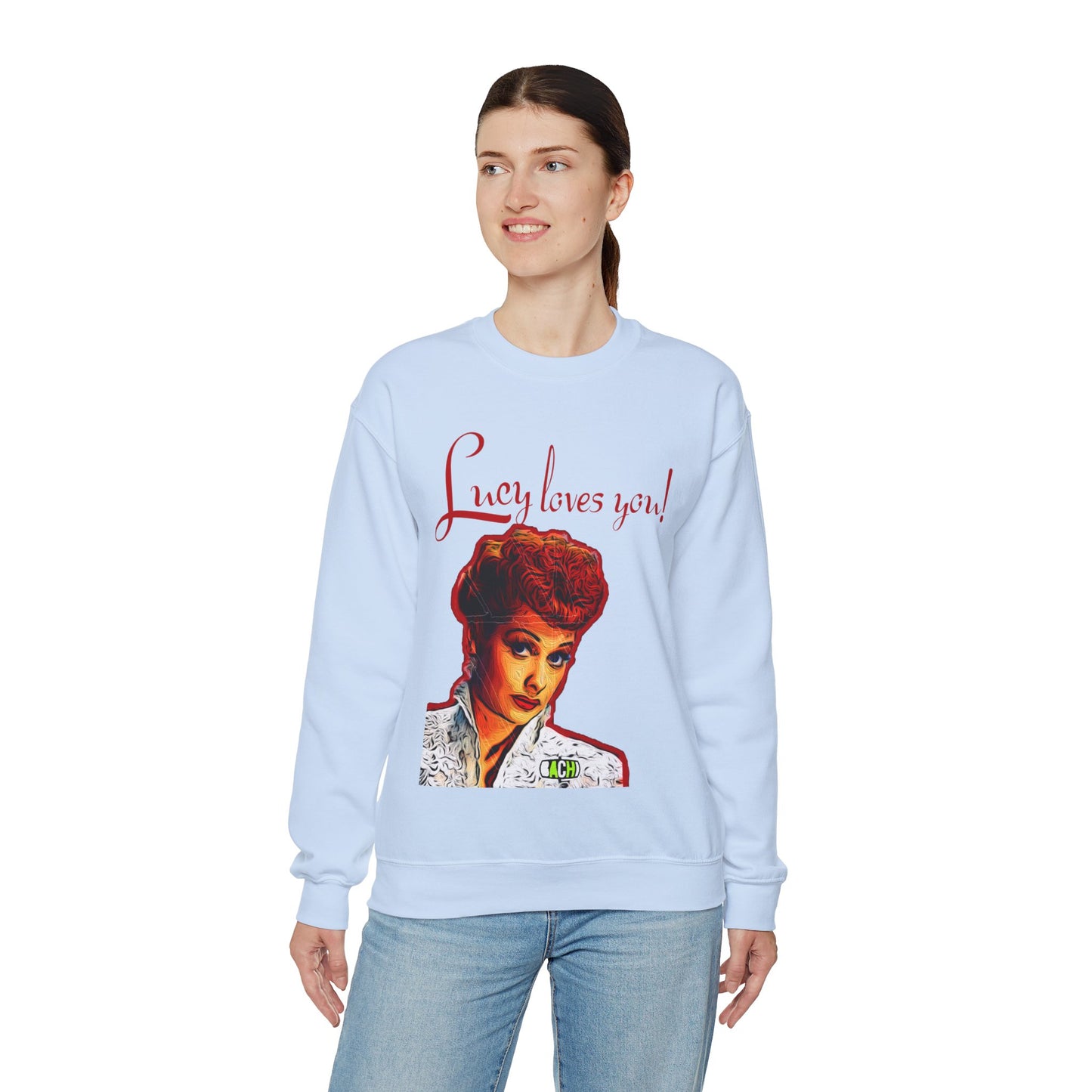 Unisex Sweatshirt Lucy Loves You