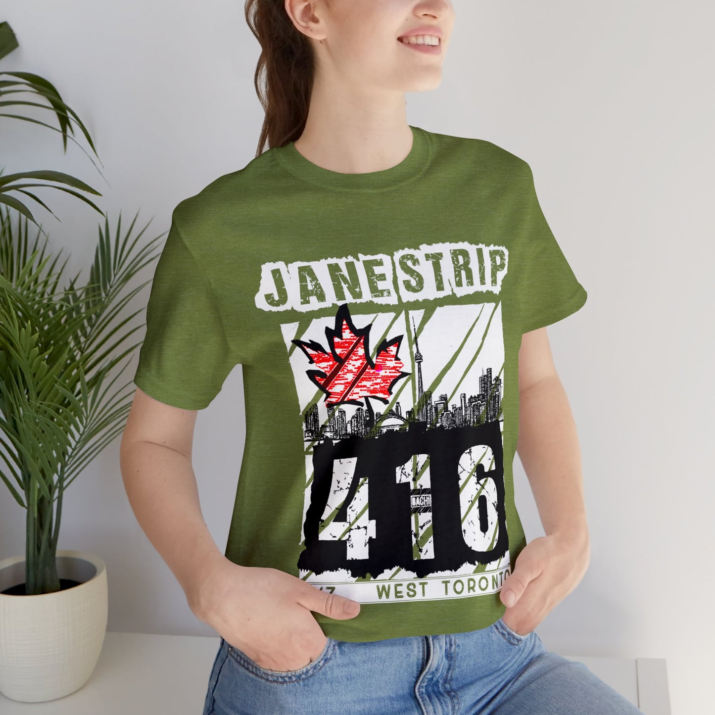 Unisex T-shirt Rep Your City Jane Strip