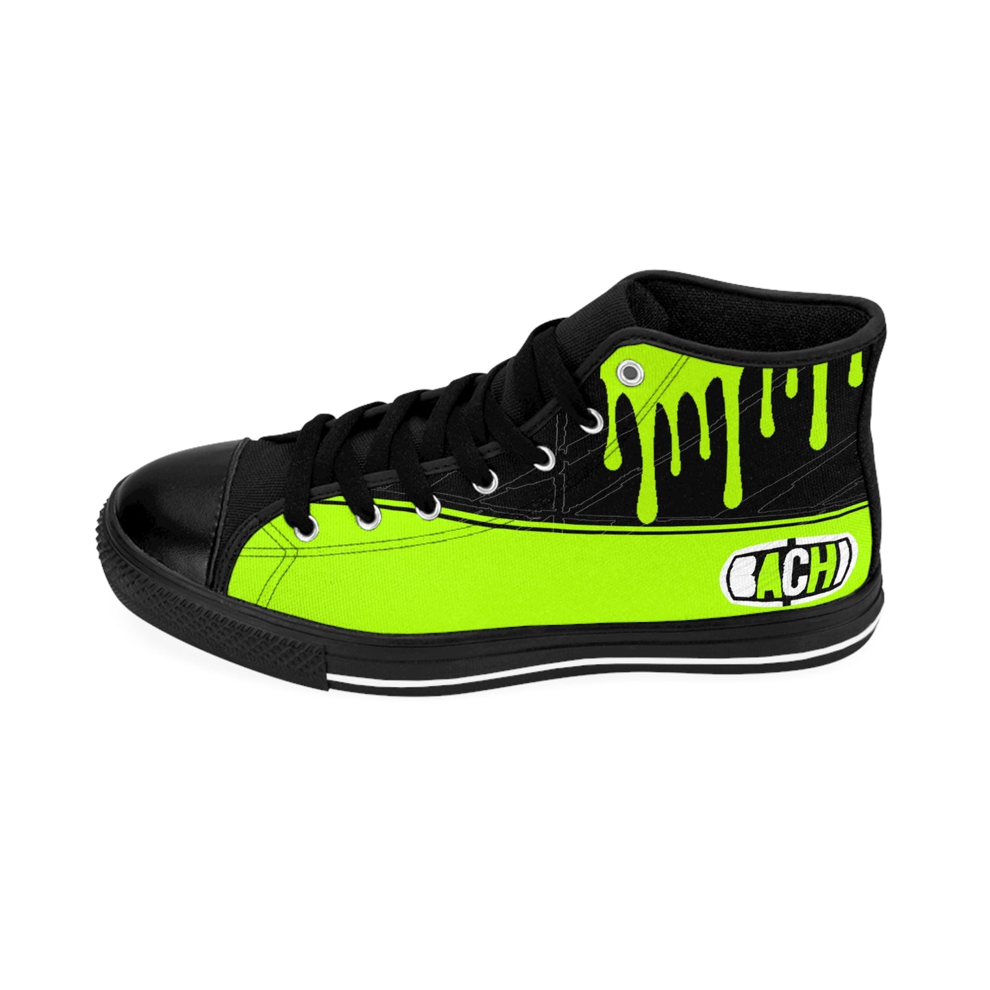 Men's Sneakers High Top Bachi Slime Drippers