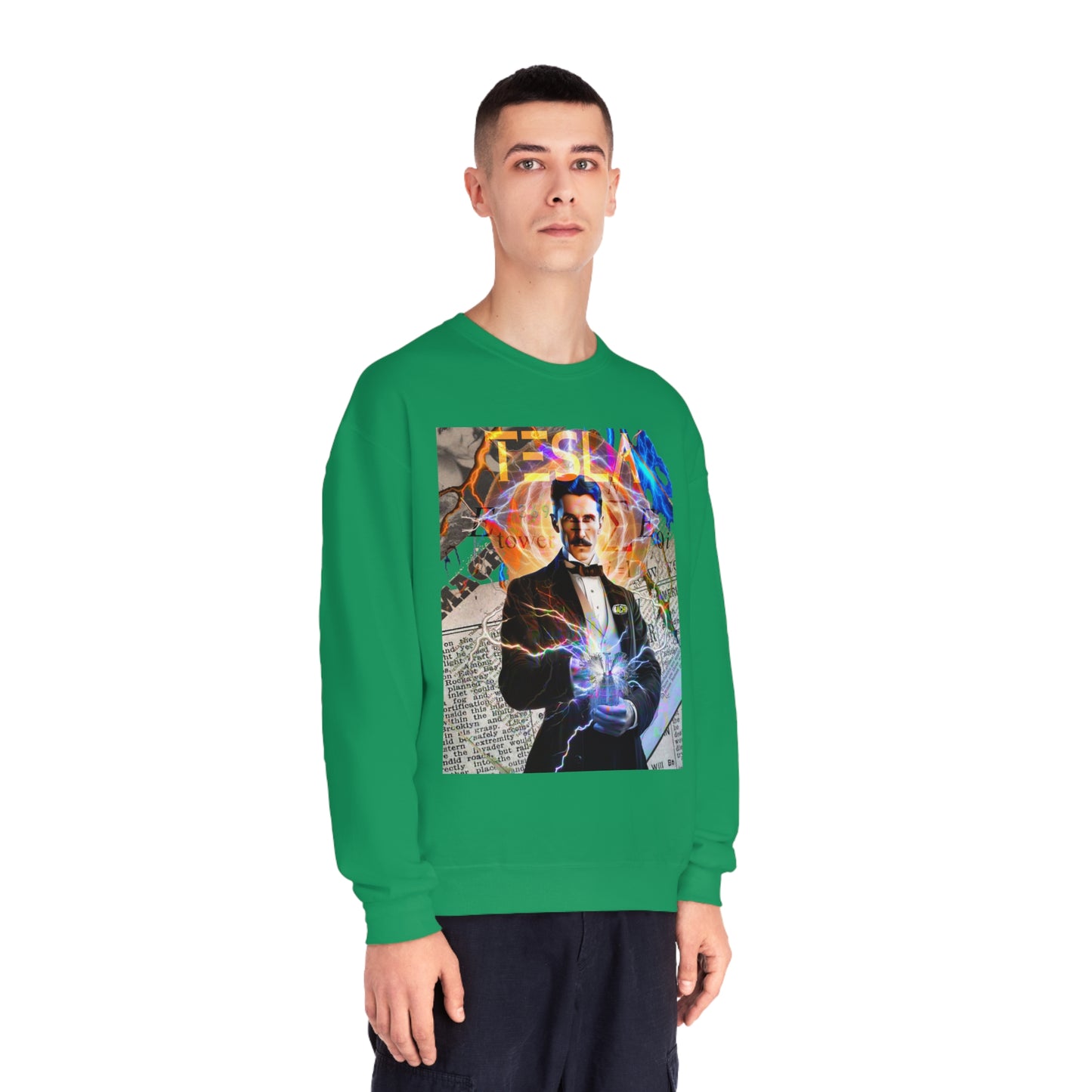 Unisex Sweatshirt Nikola Tesla Energy