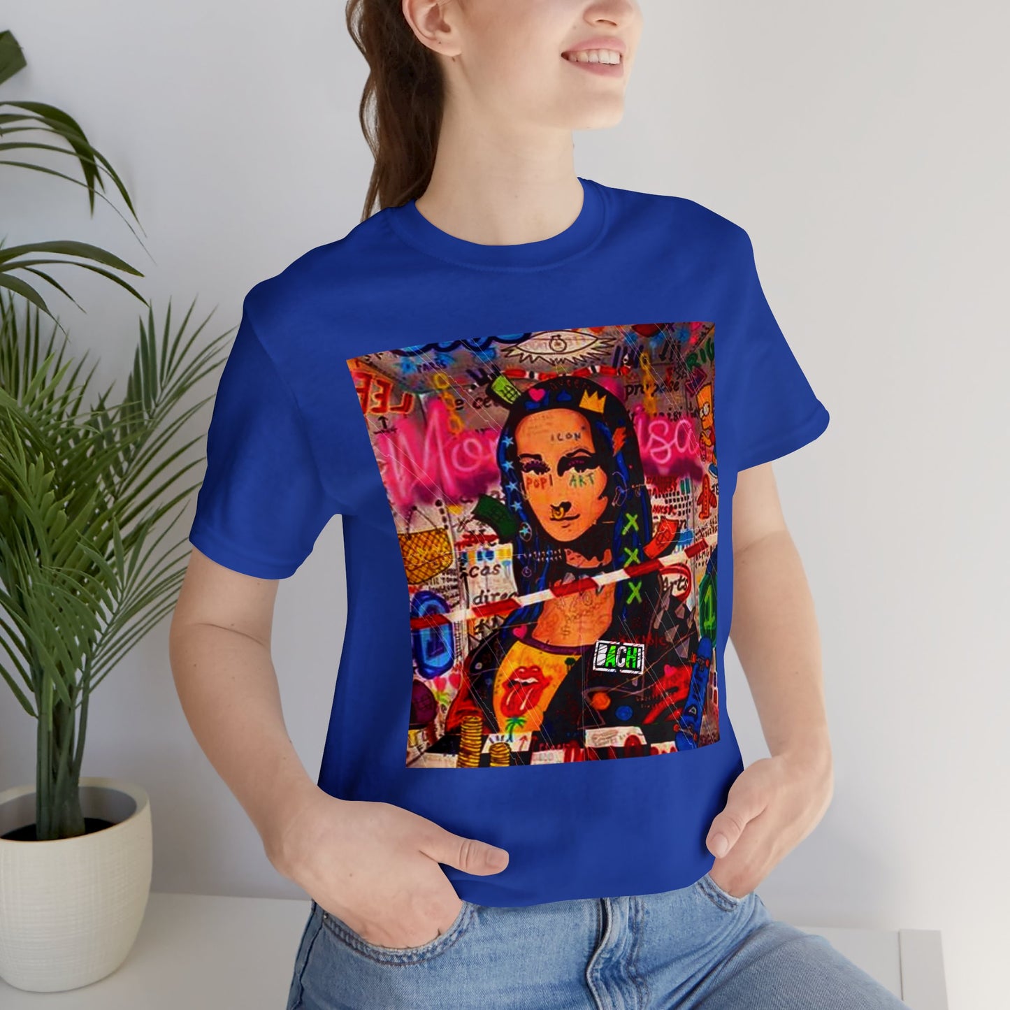 Unisex T-shirt Bachi Monalisa