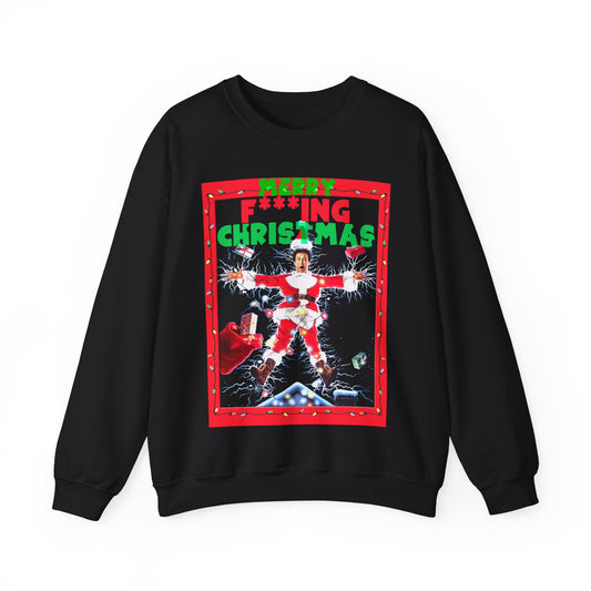 Unisex Sweatshirt Merry F***ing Christmas Chevy Chase