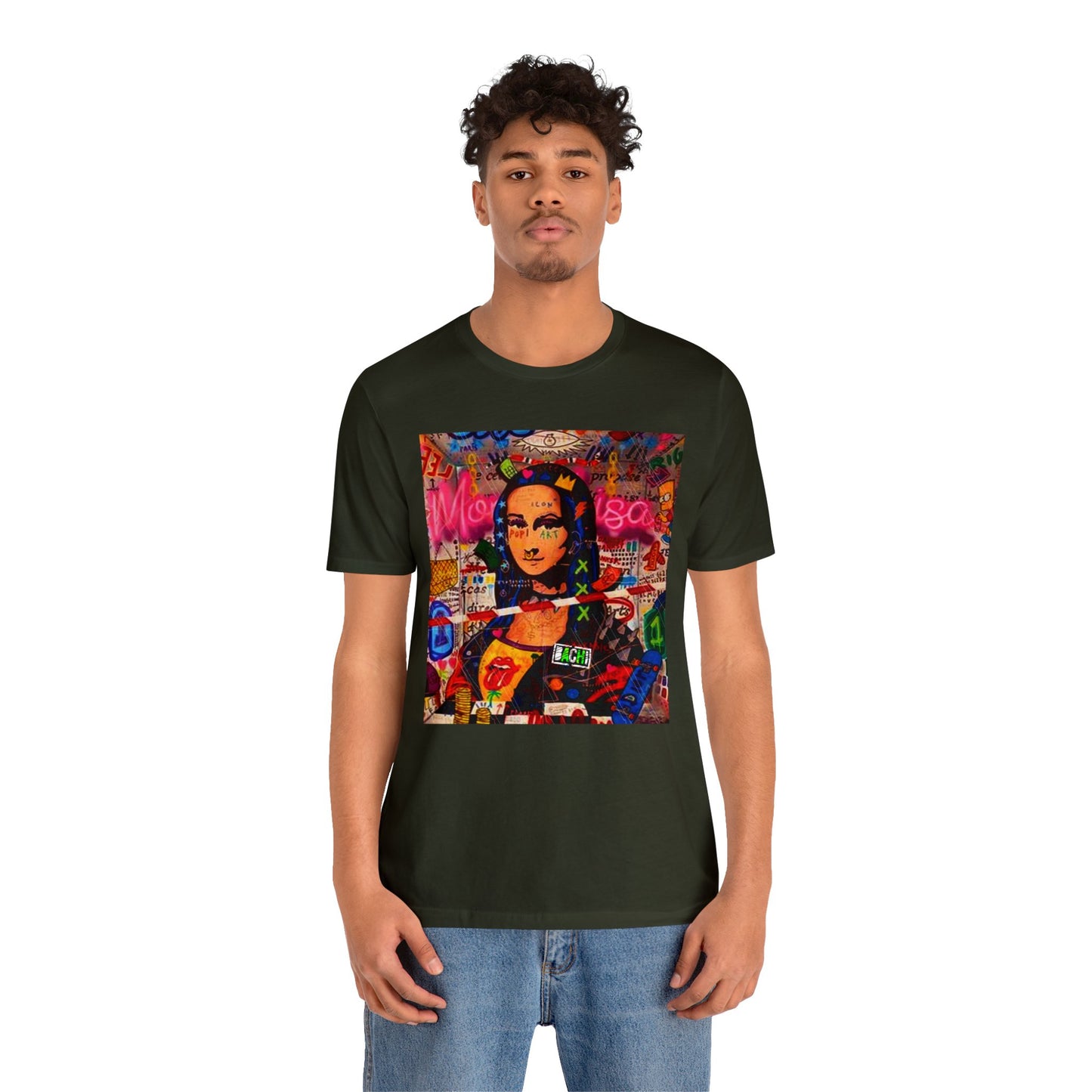 Unisex T-shirt Bachi Monalisa