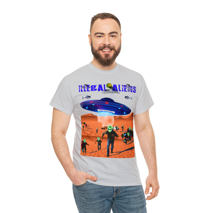 Unisex T-Shirt Illegal Aliens Alien Invasion