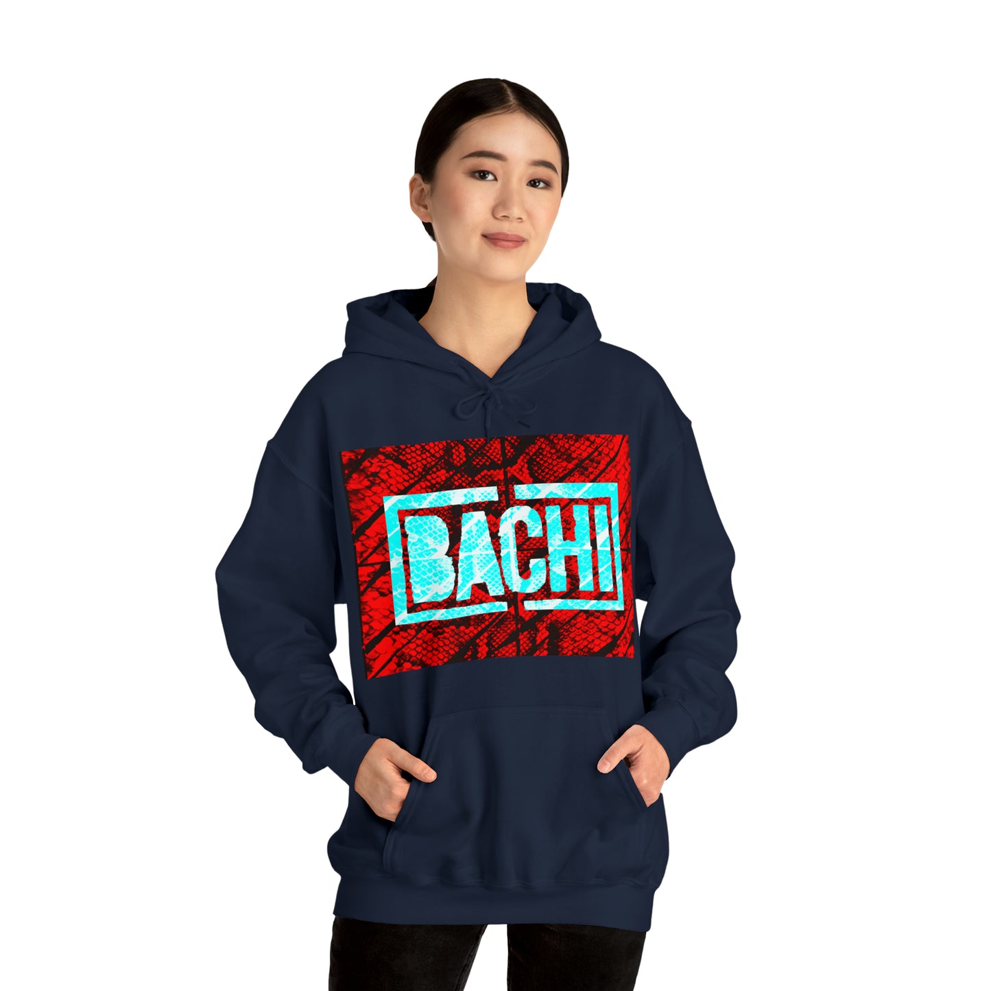 Unisex Sweatshirt Bachi Snake Skin Print