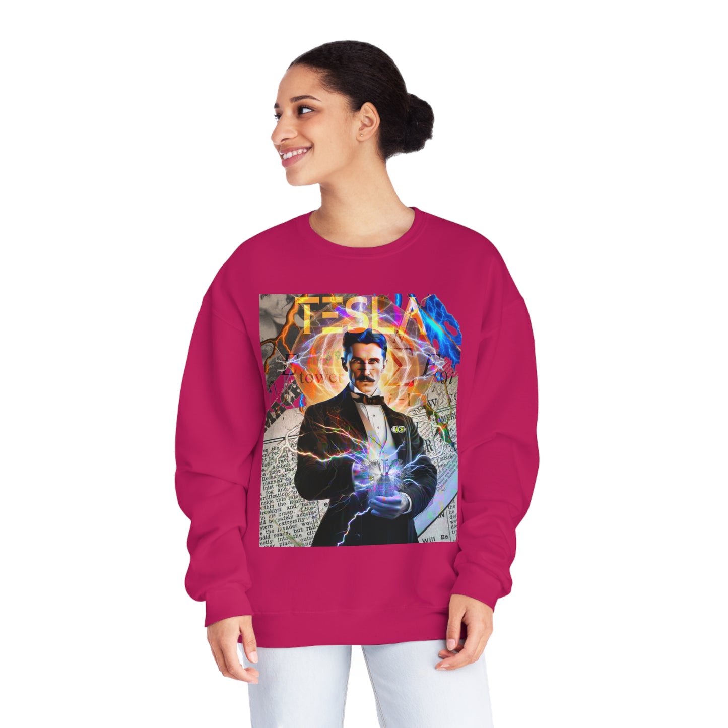 Unisex Sweatshirt Nikola Tesla Energy