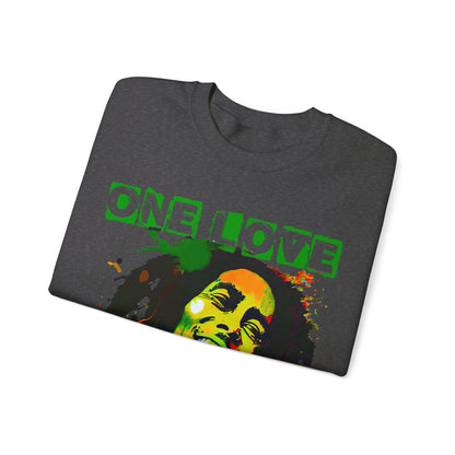 Unisex Sweatshirt Bob Marley One Love