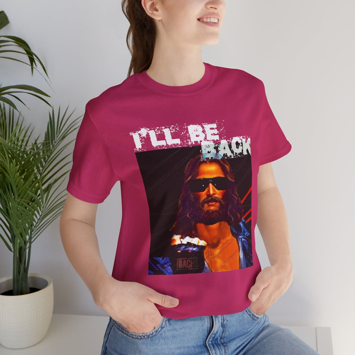 Unisex T-shirt Bachi Terminator Jesus