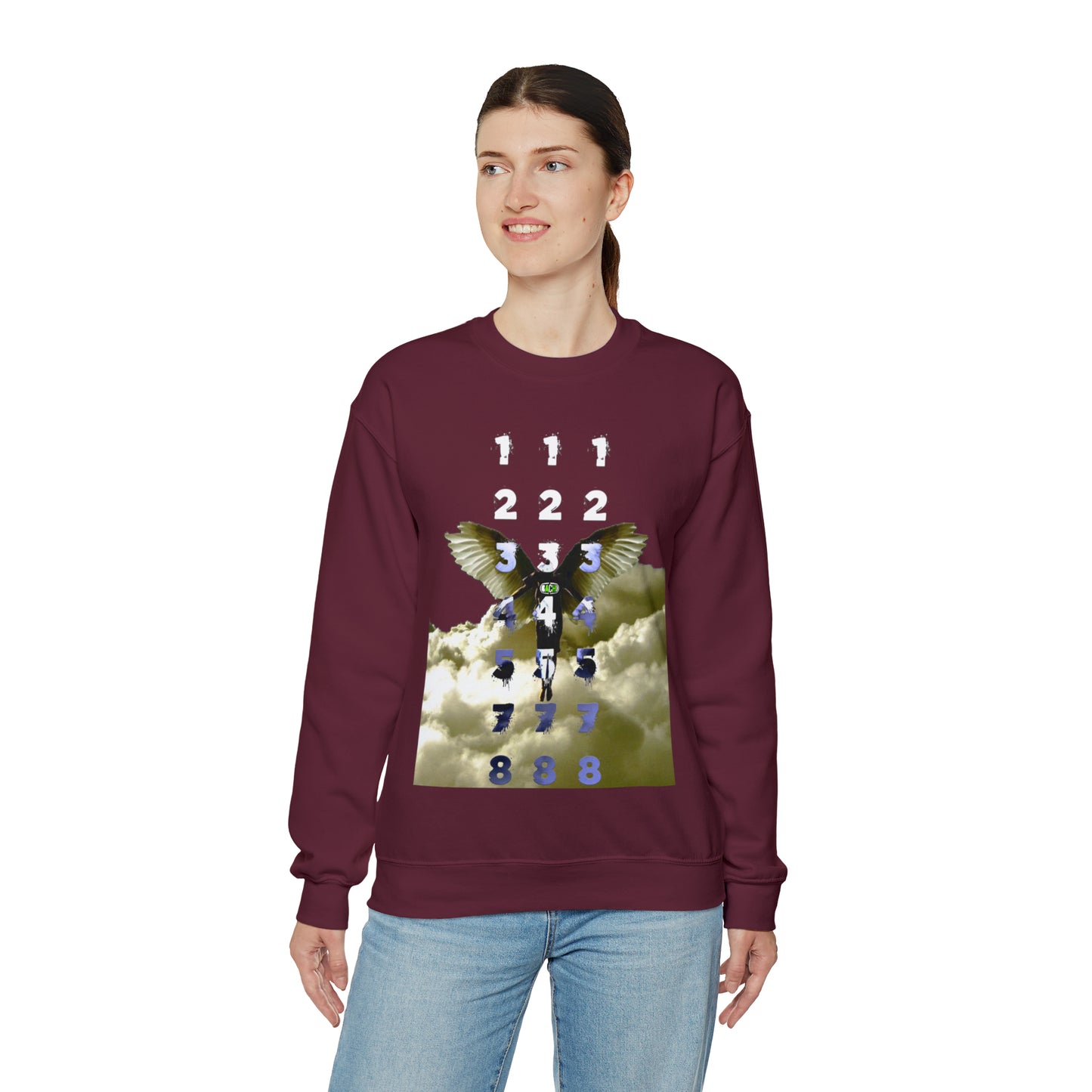 Unisex  Crewneck Sweatshirt Angel Numbers