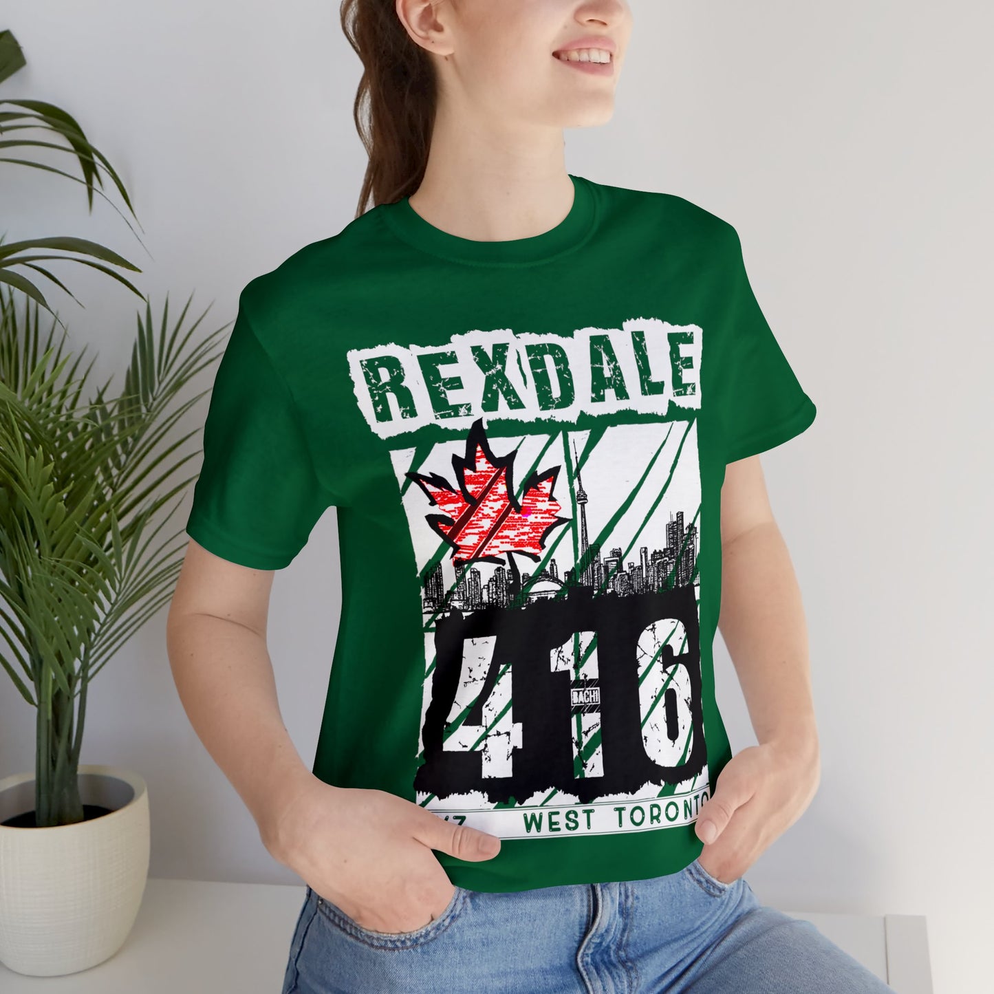 Unisex T-shirt Rep Your City Rexdale