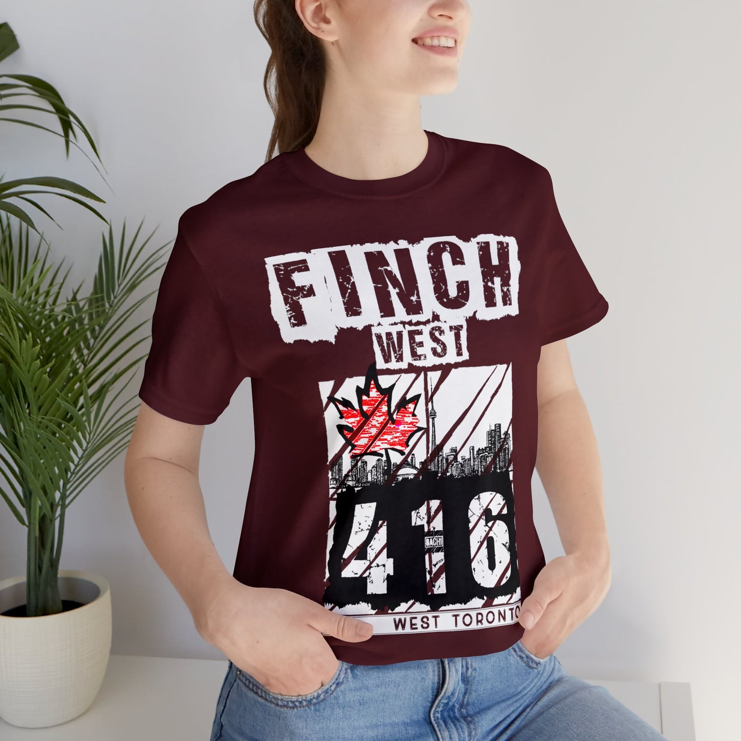 Unisex T-shirt Rep your city Finch West