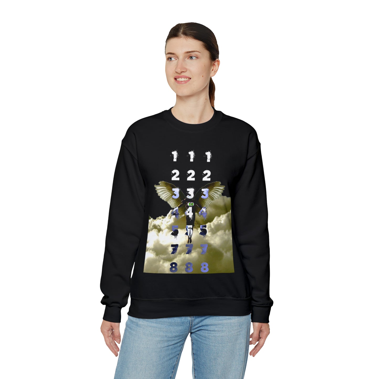 Unisex Sweatshirt Angel Numbers