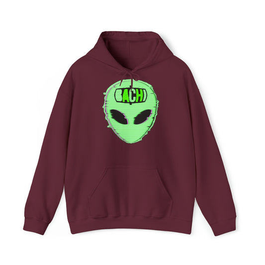 Unisex Hooded Sweatshirt Bachi Alien