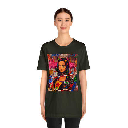 Unisex T-shirt Bachi Monalisa