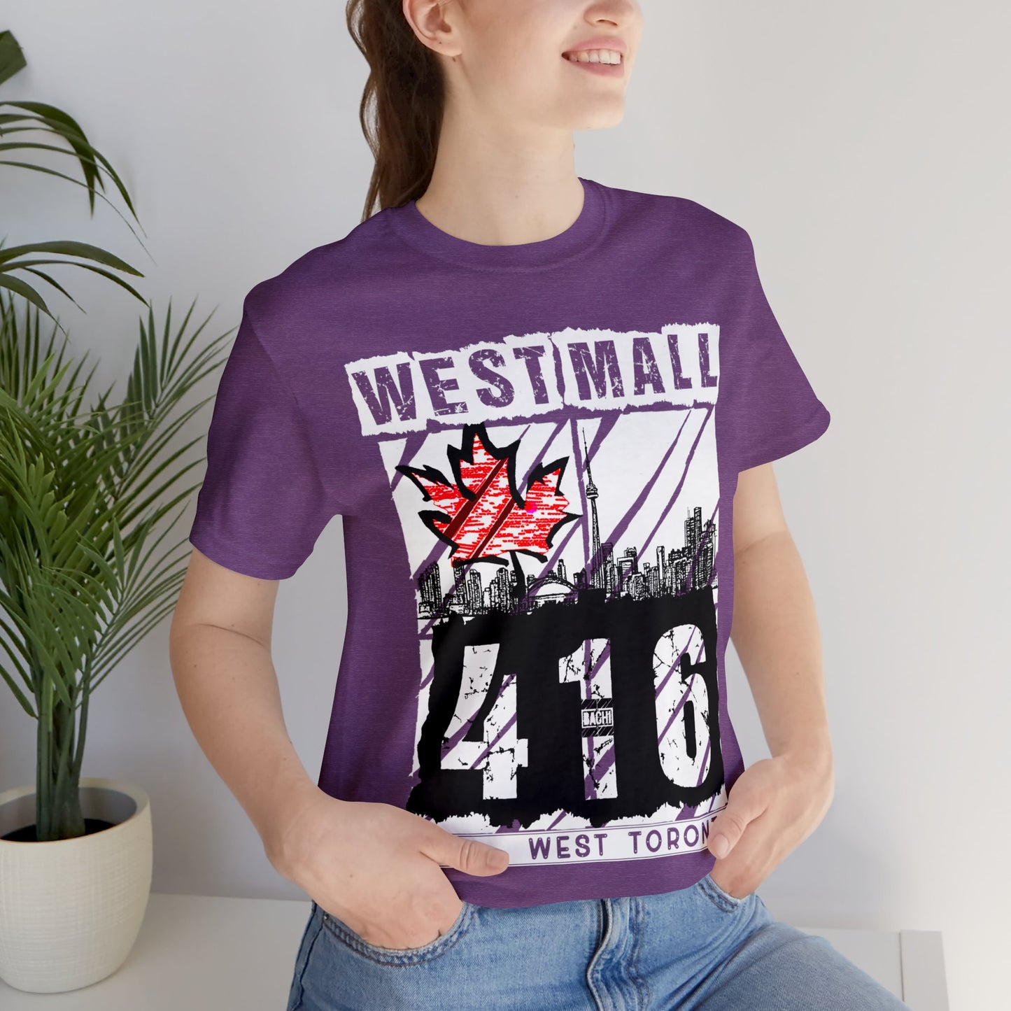 Unisex T-shirt Rep Your City  The West Mall