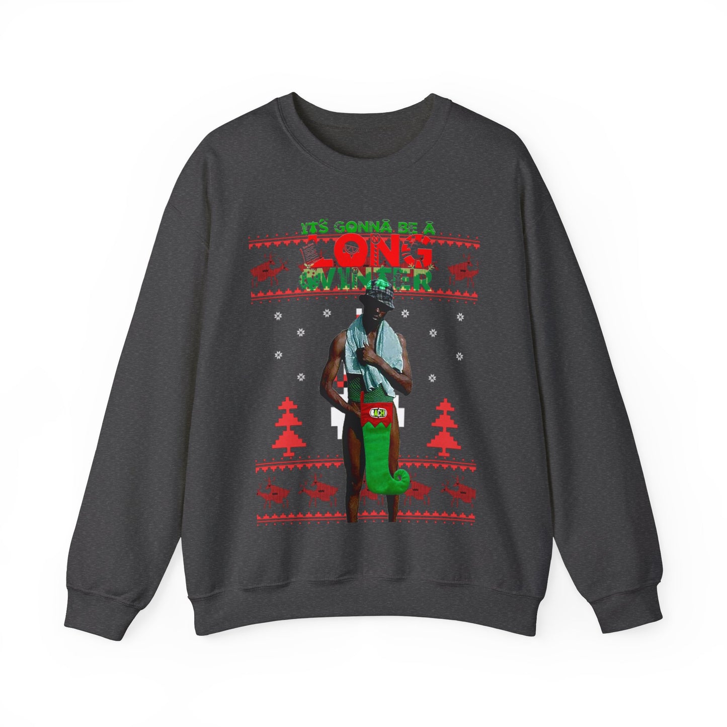 Unisex Ugly Christmas Sweater Long Winter Moreno de Whatsapp