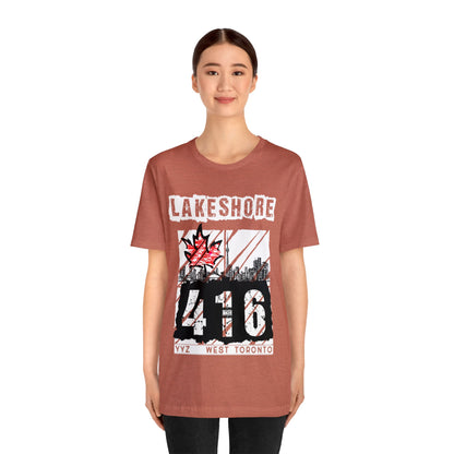 Unisex T-shirt Rep Your City Lakeshore