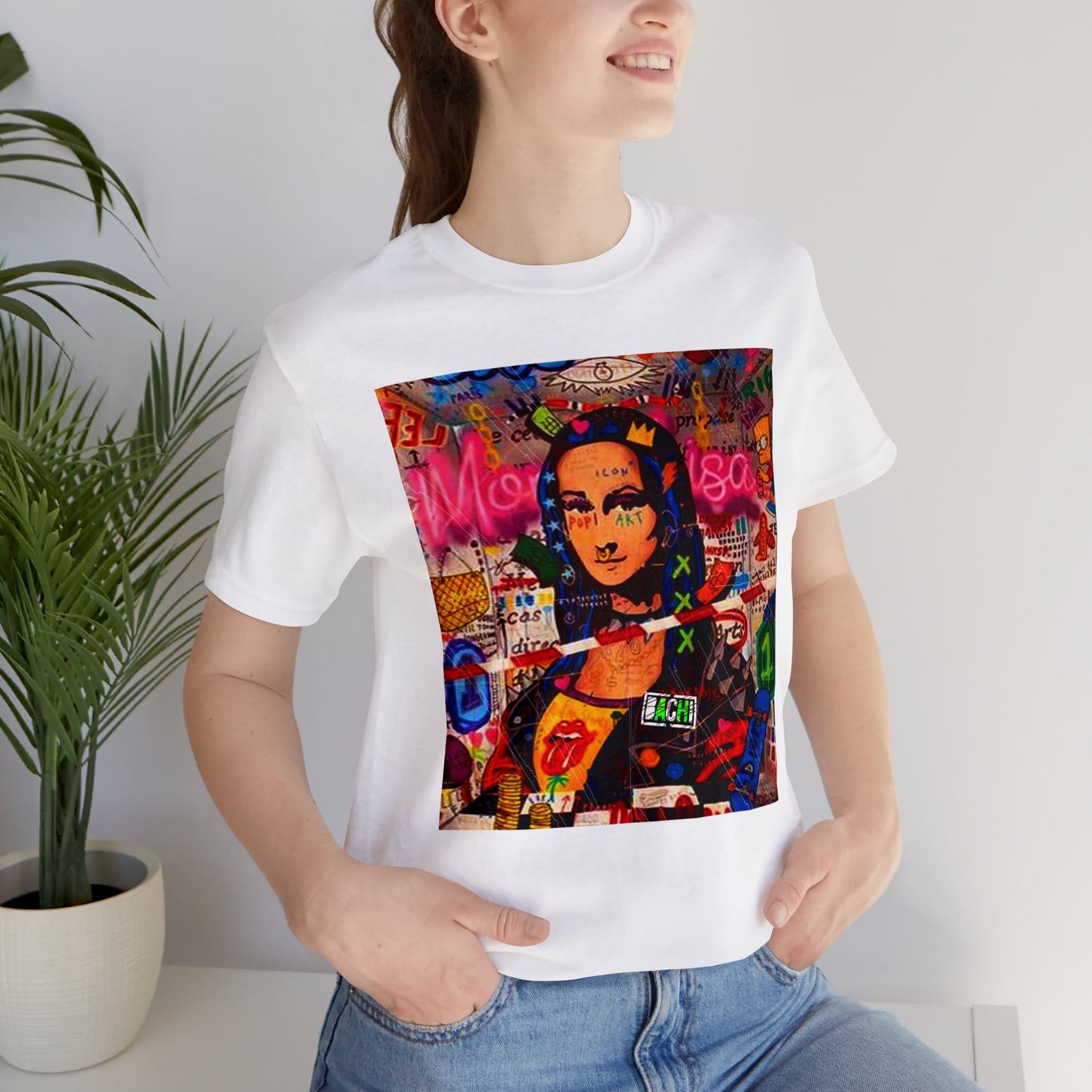 Unisex T-shirt Bachi Monalisa