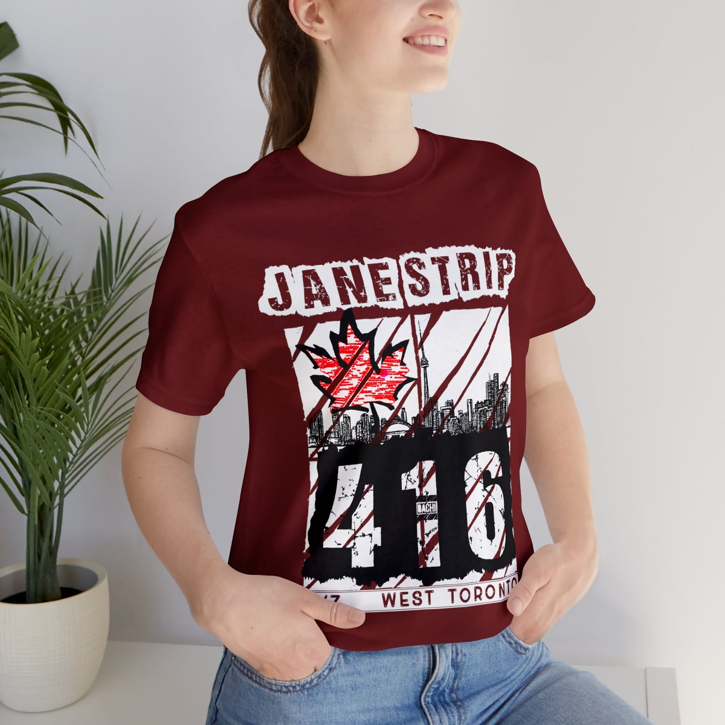 Unisex T-shirt Rep Your City Jane Strip