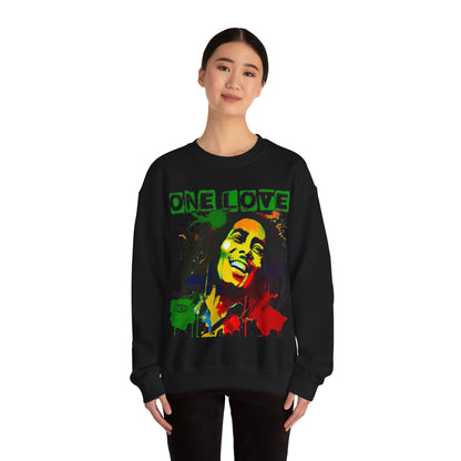 Unisex Sweatshirt Bob Marley One Love