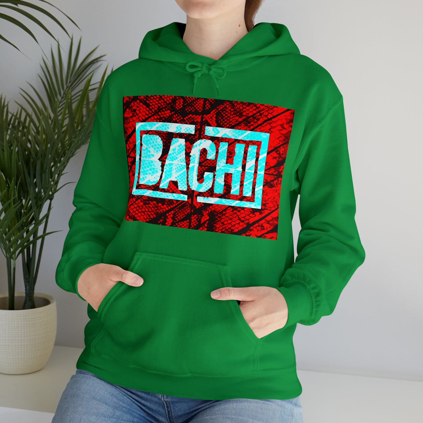 Unisex Sweatshirt Bachi Snake Skin Print