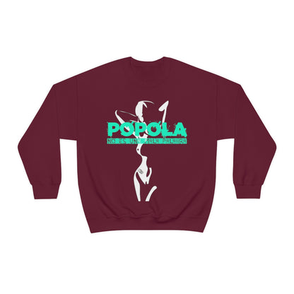 Popola No Es Una Mala Palabra by Bachi Unisex Crewneck Sweatshirt - Bachi Apparel