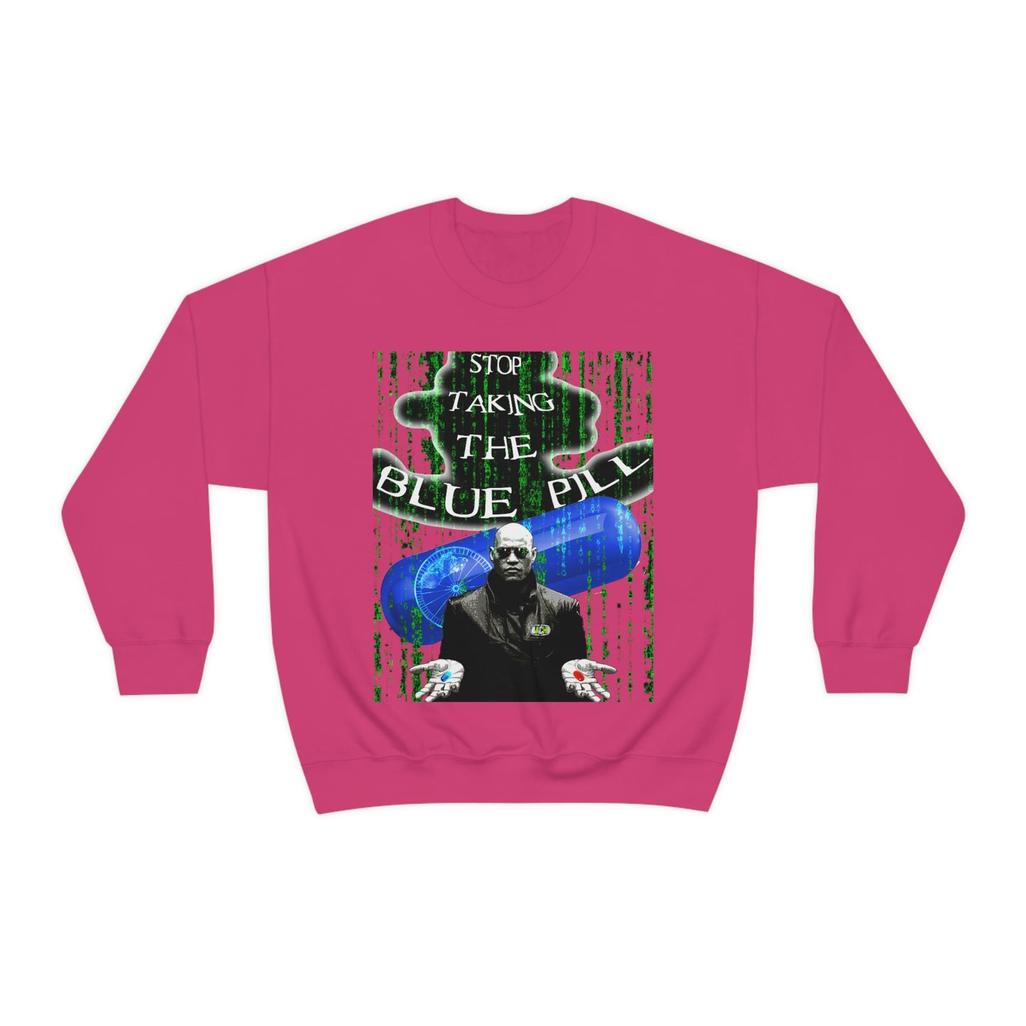 Unisex Sweatshirt Matrix Blue Pill