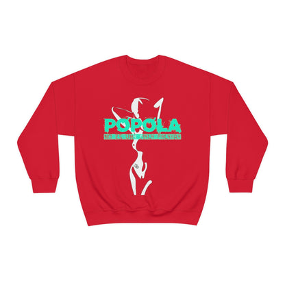 Popola No Es Una Mala Palabra by Bachi Unisex Crewneck Sweatshirt - Bachi Apparel