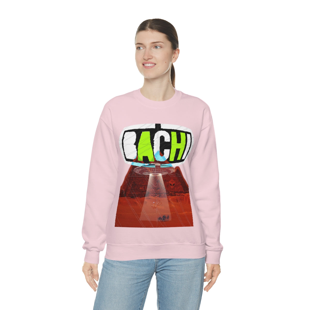 Unisex Sweatshirt Bachi Alien Abduction