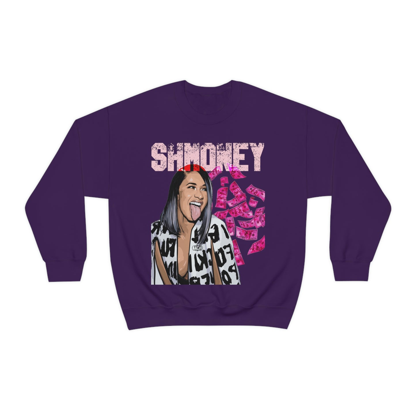 Unisex Sweatshirt Cardi B Shmoney