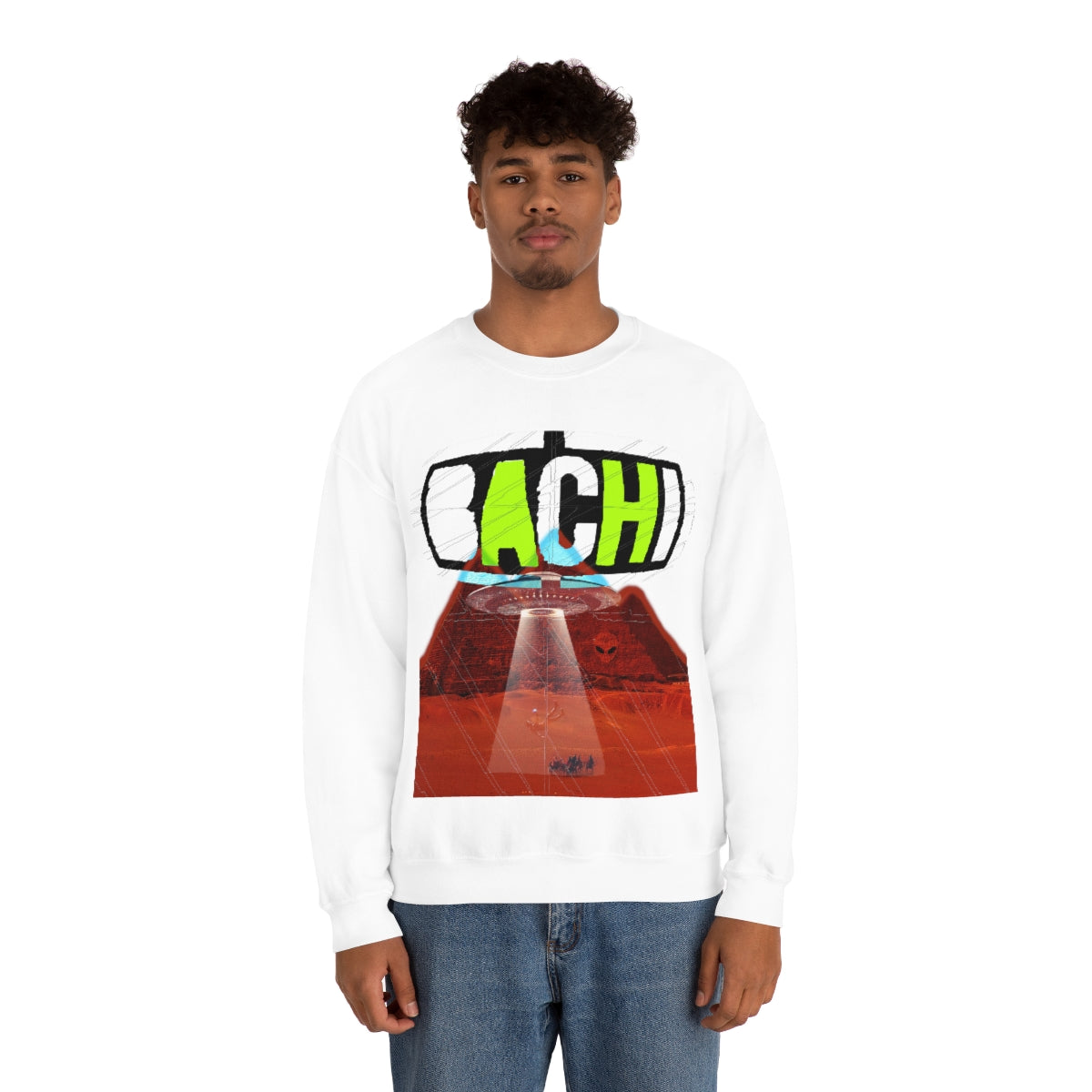 Unisex Sweatshirt Bachi Alien Abduction