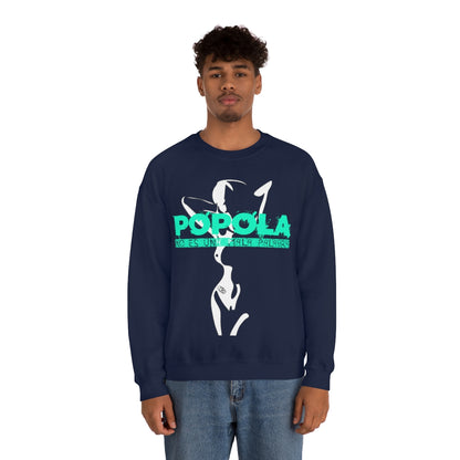 Popola No Es Una Mala Palabra by Bachi Unisex Crewneck Sweatshirt - Bachi Apparel