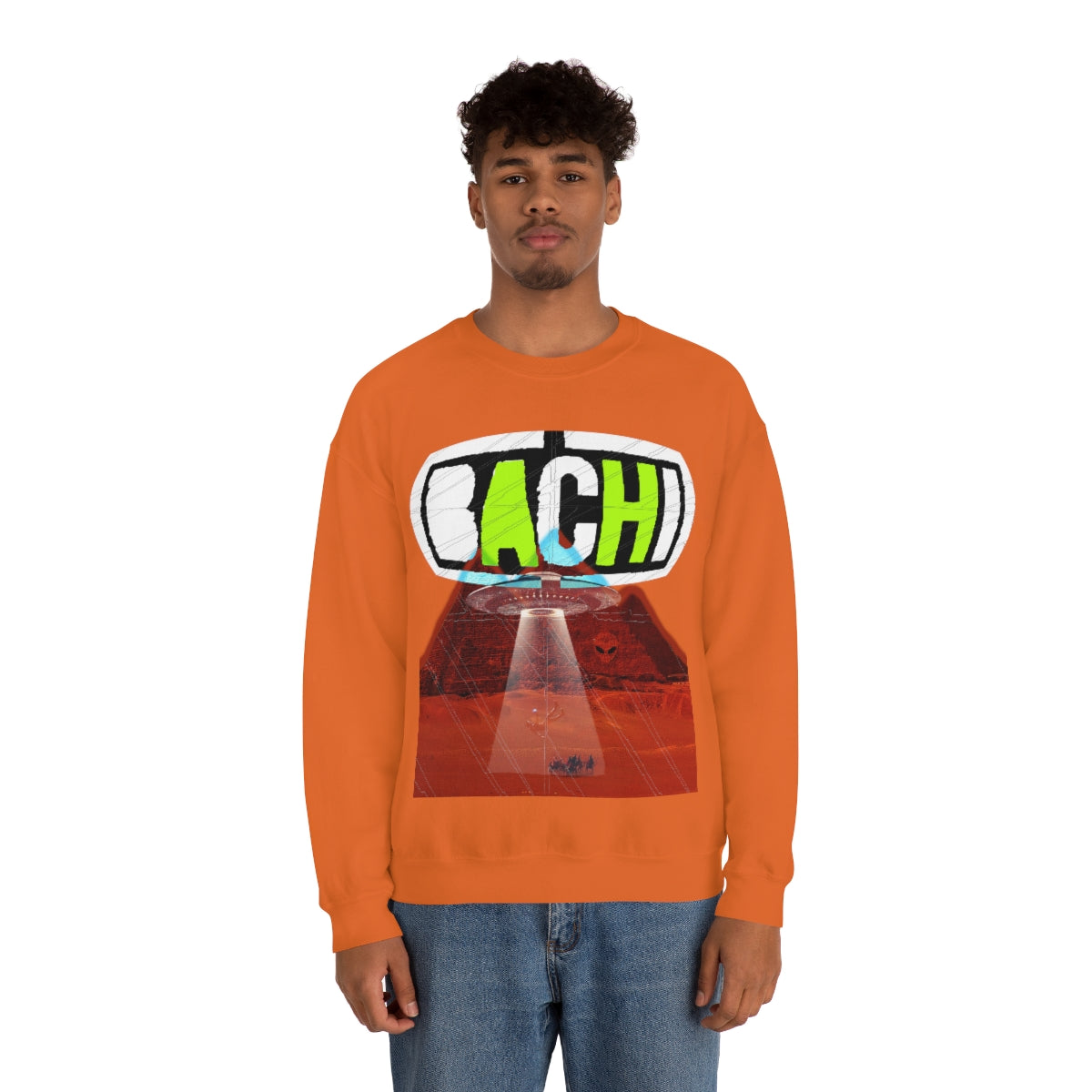 Unisex Sweatshirt Bachi Alien Abduction