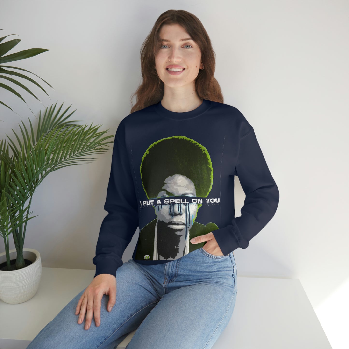 Unisex  Sweatshirt Nina Simone I Put A Spell On You