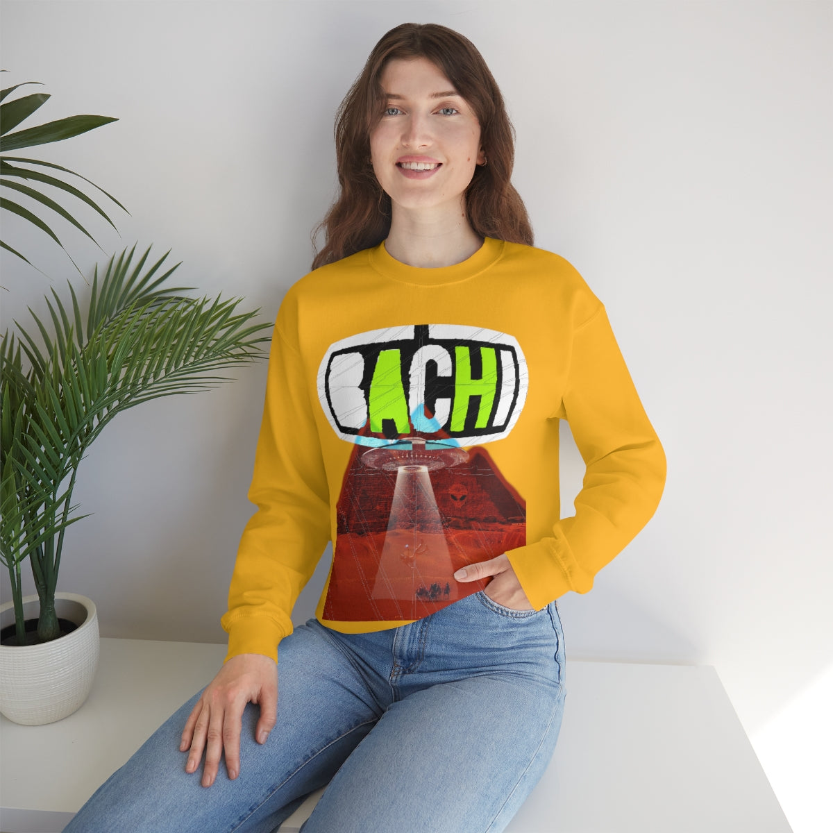 Unisex Sweatshirt Bachi Alien Abduction