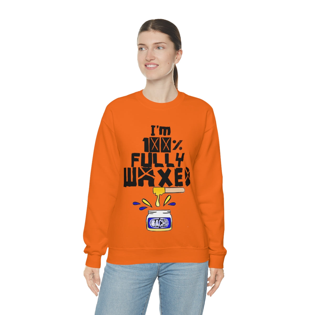 Fully Waxed by Bachi Unisex  Sweatshirt - Bachi Apparel