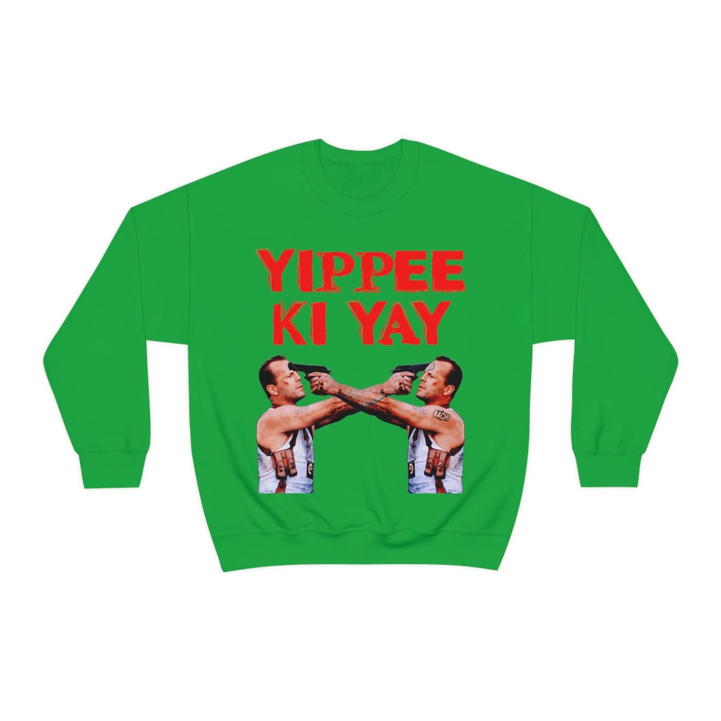 Unisex Sweater Bruce Willis Yippee Ki Yay