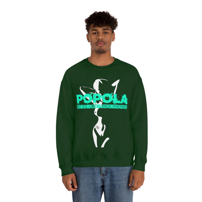 Popola No Es Una Mala Palabra by Bachi Unisex Crewneck Sweatshirt - Bachi Apparel