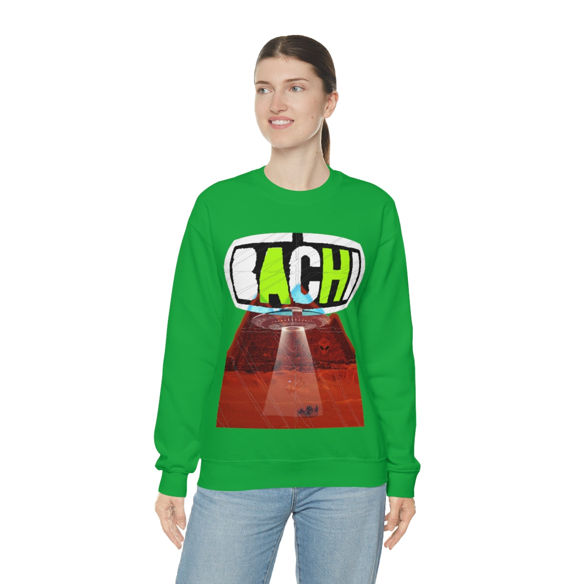 Unisex Sweatshirt Bachi Alien Abduction