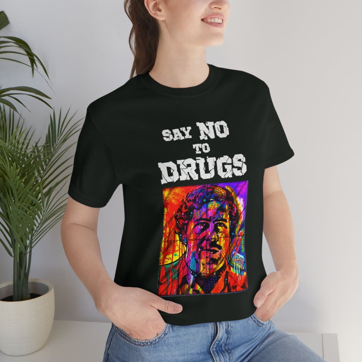 Unisex T-shirt Pablo Escobar Say No To Drugs