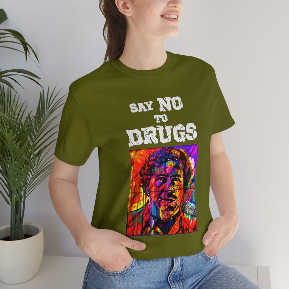 Unisex T-shirt Pablo Escobar Say No To Drugs