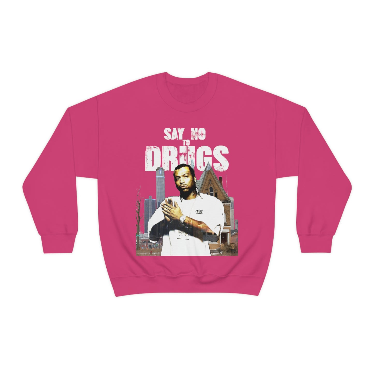 Unisex Sweatshirt Big Meech BMF Say No To Drugs