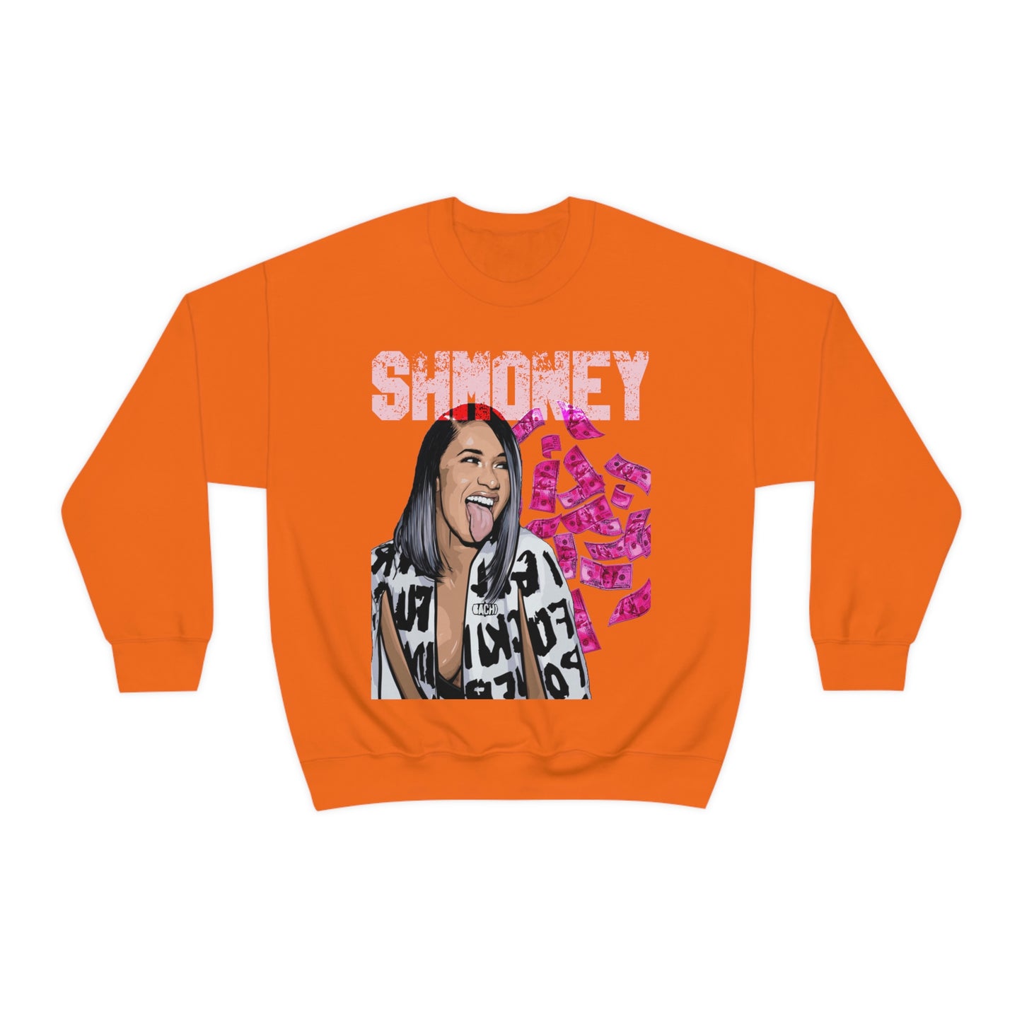 Unisex Sweatshirt Cardi B Shmoney