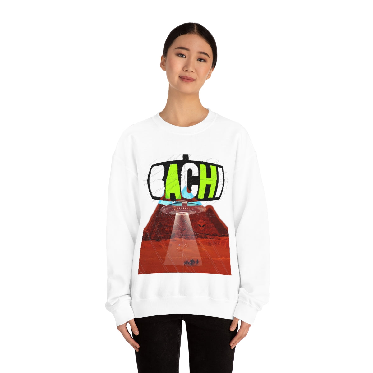 Unisex Sweatshirt Bachi Alien Abduction