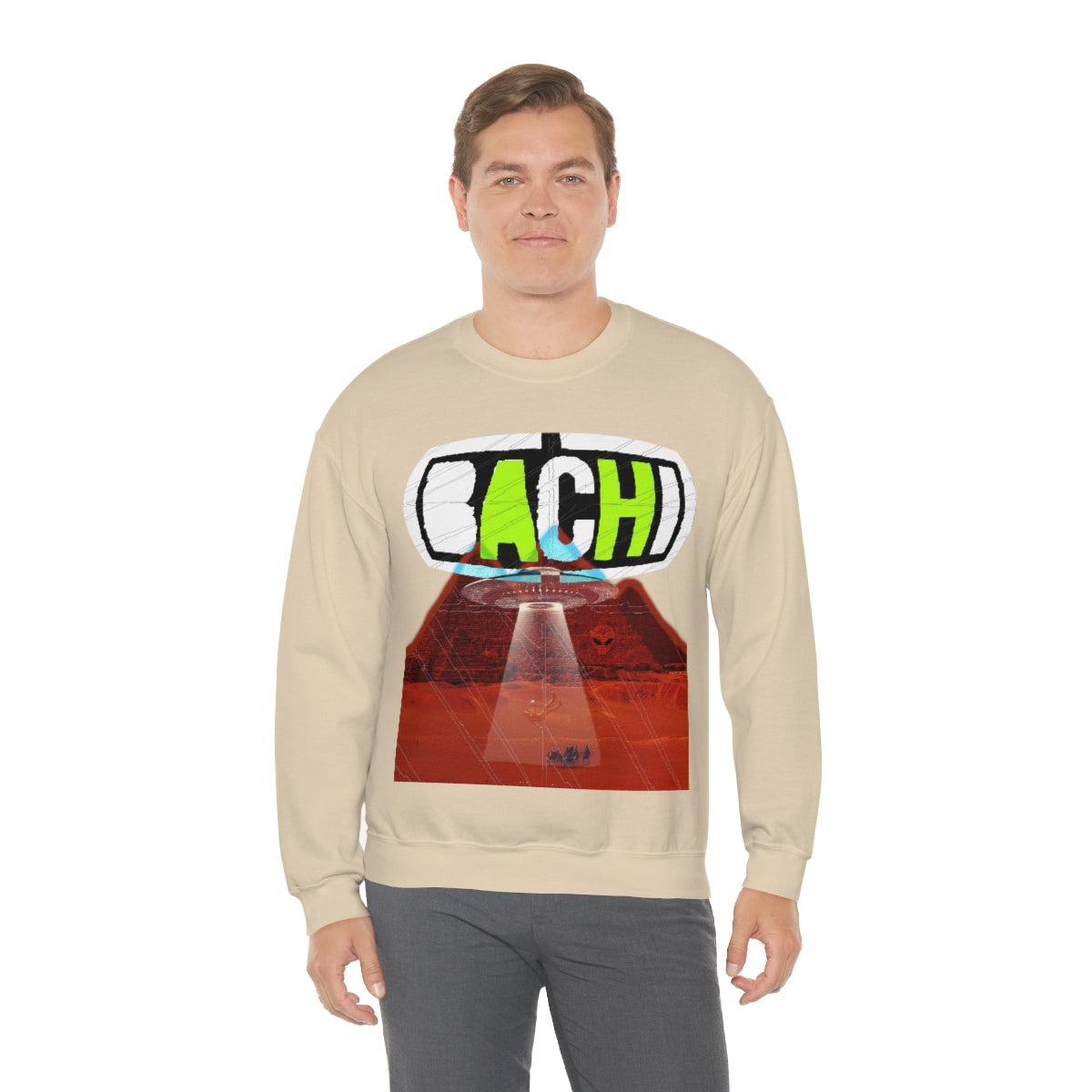 Unisex Sweatshirt Bachi Alien Abduction