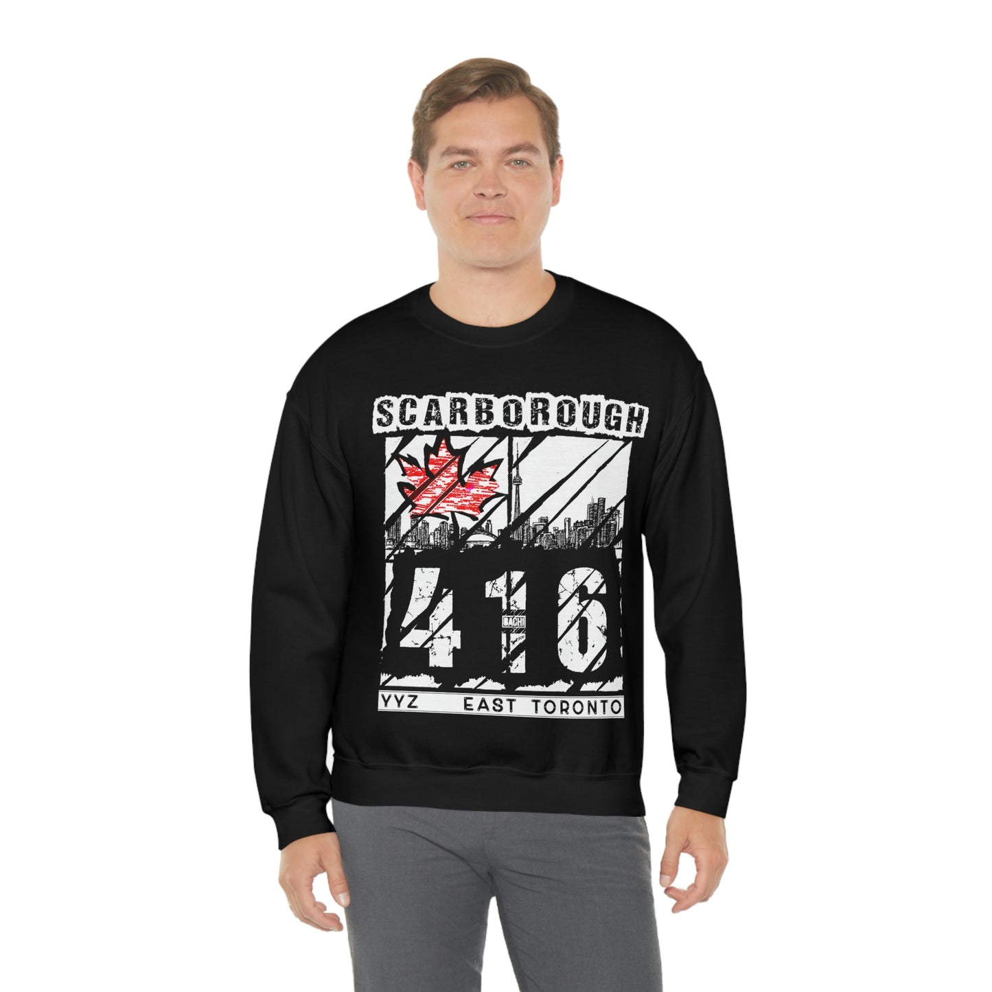 Unisex Sweatshirt Scarborough 416 Toronto