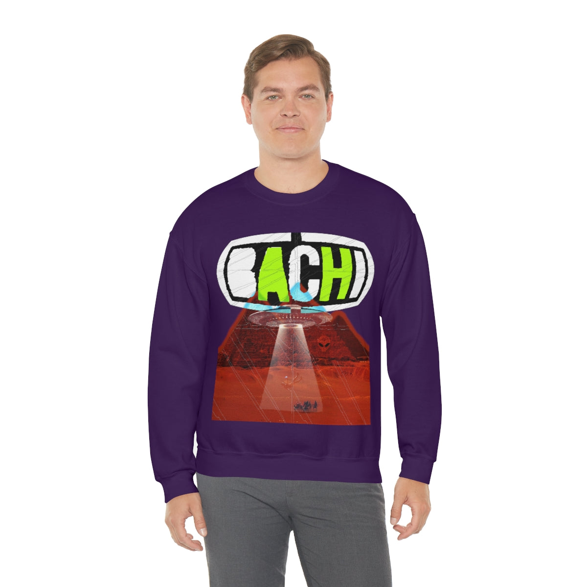 Unisex Sweatshirt Bachi Alien Abduction