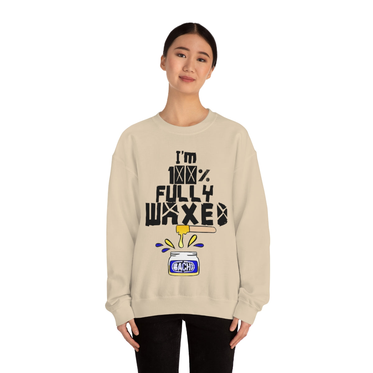 Fully Waxed by Bachi Unisex  Sweatshirt - Bachi Apparel