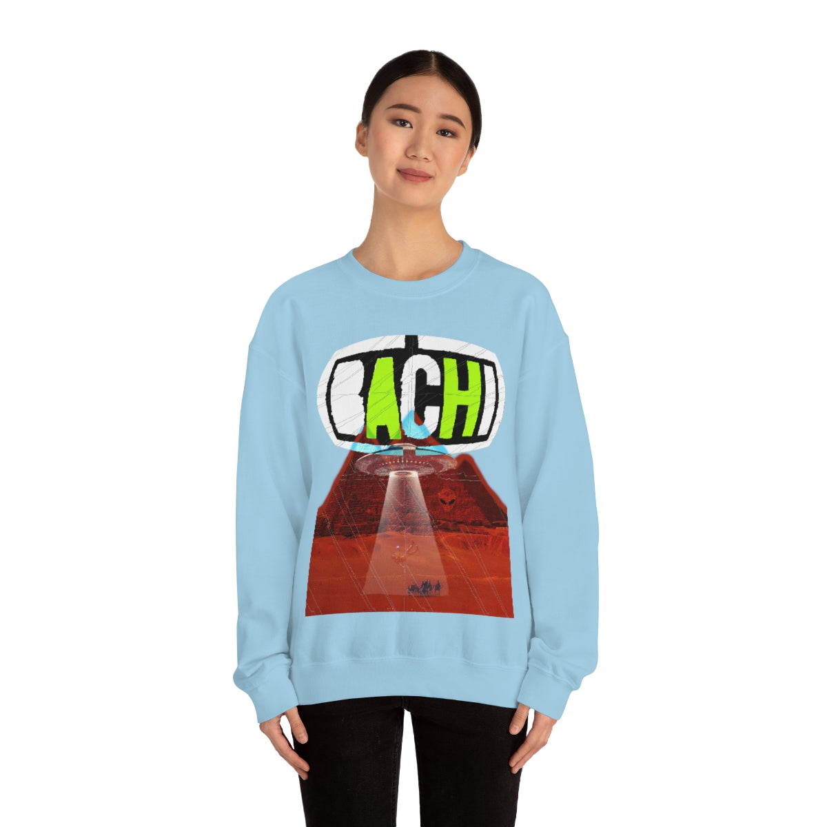 Unisex Sweatshirt Bachi Alien Abduction