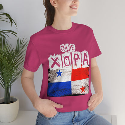 Unisex T-shirt Bachi Que Xopa Panama